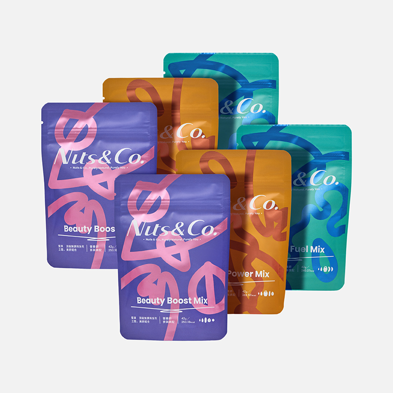 【Nuts & Co. 堅果之間】★頂級無調味堅果 - 隨享包 6入 (元氣/美研/健身)